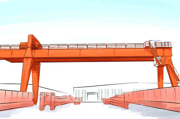 贵州毕节龙门吊厂家160吨门式起重机销售