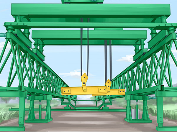 江西上饶160吨40米铁路桥机销售厂家价格