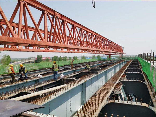 云南临沧架桥机租赁公司160吨50米跨架桥机价格